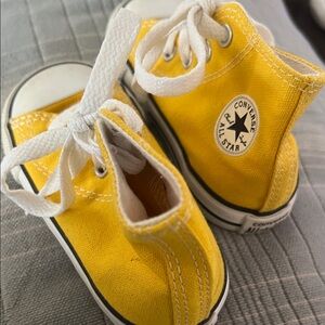 Converse Kids Yellow High-Tops